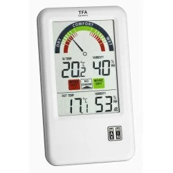 TFA DOSTMANN - Thermomètre Numérique, Argent / M…