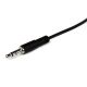 StarTech.com Câble d'extension audio stéréo Slim 3,5 mm de 1 m - M/F