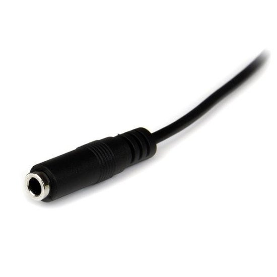 StarTech.com Câble d'extension audio stéréo Slim 3,5 mm de 1 m - M/F