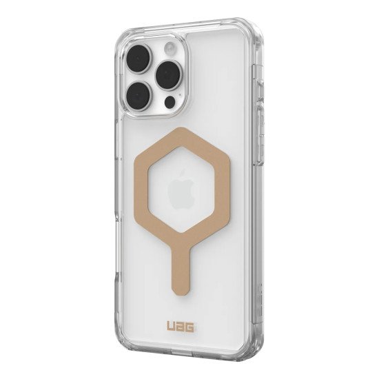 Urban Armor Gear Plyo coque de protection pour téléphones portables 17,5 cm (6.9") Housse Or, Transparent