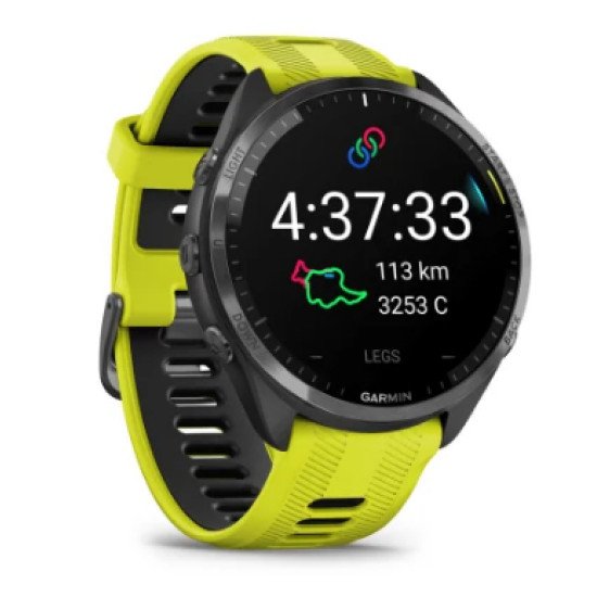 Garmin Forerunner 965 3,56 cm (1.4") AMOLED 47 mm Jaune GPS (satellite)