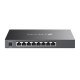 TP-Link Omada TL-SG2008P Géré L2/L2+ Gigabit Ethernet (10/100/1000) Connexion Ethernet POE Noir