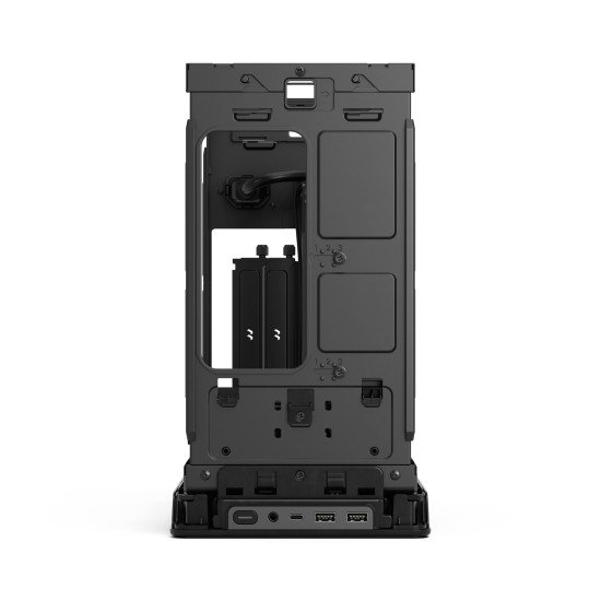 Fractal Design Era 2 Mini Tower Charbon de bois, Gris