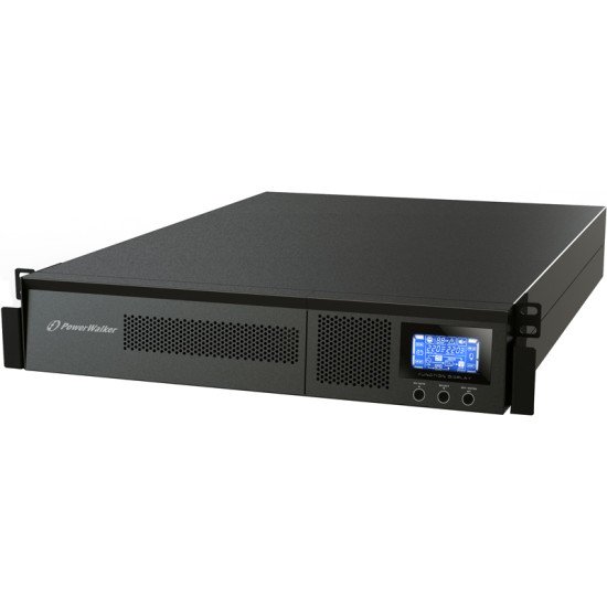 PowerWalker VFI 1000RM LCD Double-conversion (en ligne) 1 kVA 900 W 6 sortie(s) CA