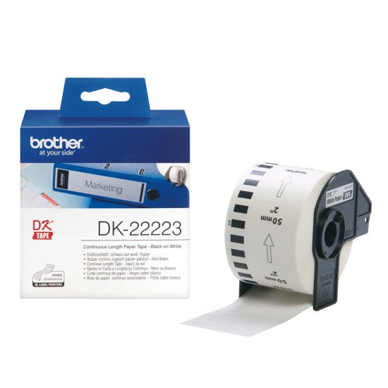 Brother DK-22223 étiquettes blanches à imprimer 