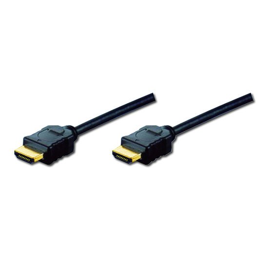 ASSMANN Electronic AK-330107-100-S câble HDMI 10 m HDMI Type A (Standard) USB Noir