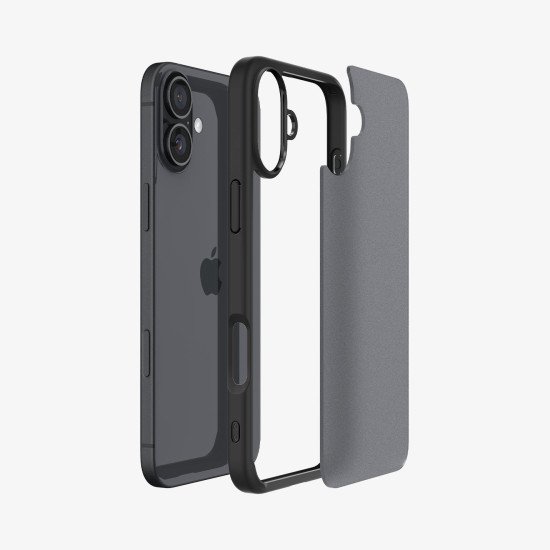 Spigen Ultra Hybrid coque de protection pour téléphones portables 17 cm (6.7") Housse Noir