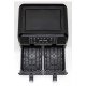 Kenwood HFM20.000MB friteuse Double 8 L Autonome 1700 W Friteuse d'air chaud Noir