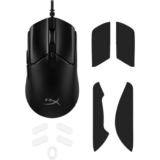 HyperX Pulsefire Haste 2 - Souris gaming (noir)