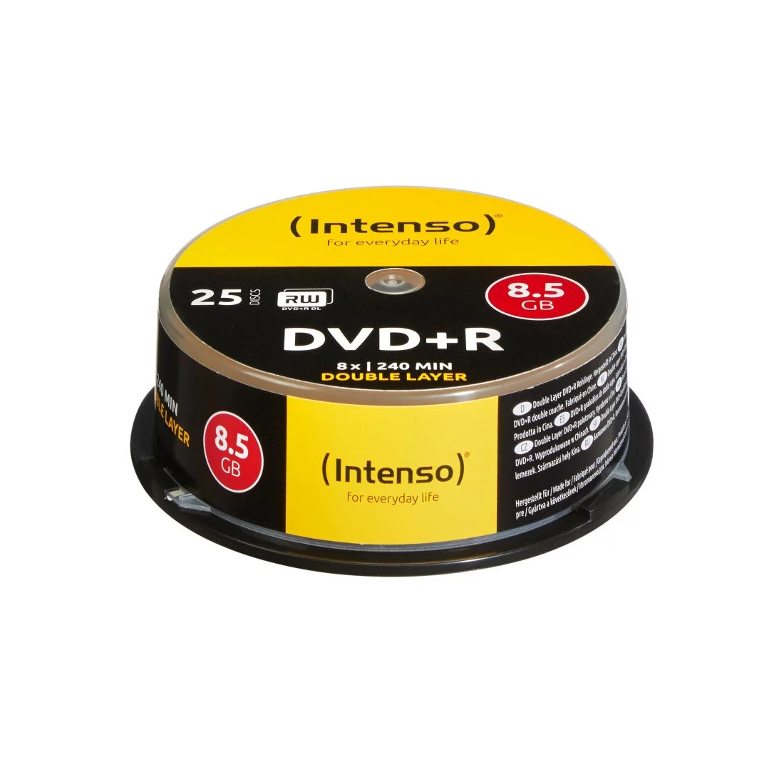 DVD+R DL vierge Intenso 4311142 10 pc(s) 8.5 GB 240 min