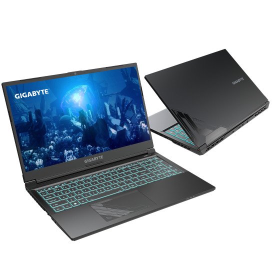 GIGABYTE G5 MF5-H2DE354KH laptop Intel® Core™ i7 i7-13620H Ordinateur portable 39,6 cm (15.6") Full HD 16 Go DDR5-SDRAM 1 To SSD NVIDIA GeForce RTX 4050 Wi-Fi 6E (802.11ax) Windows 11 Home Gris