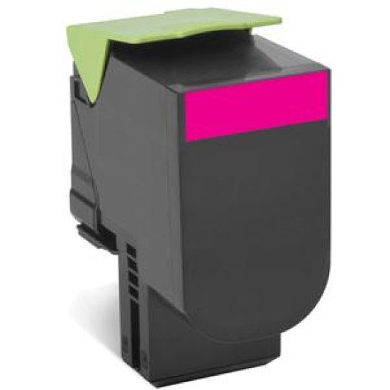 Lexmark 80C2SME Cartouche de toner 1 pièce(s) Original Magenta