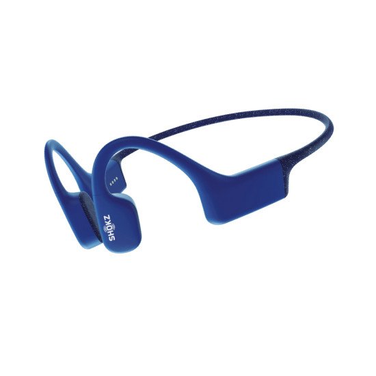 SHOKZ OpenSwim Écouteurs Sans fil Minerve Sports Bleu