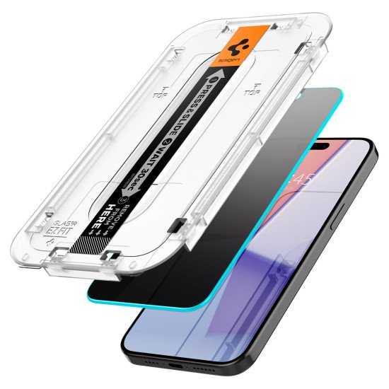 Spigen AGL06874 écran et protection arrière de téléphones portables Protection d'écran transparent Apple 1 pièce(s)