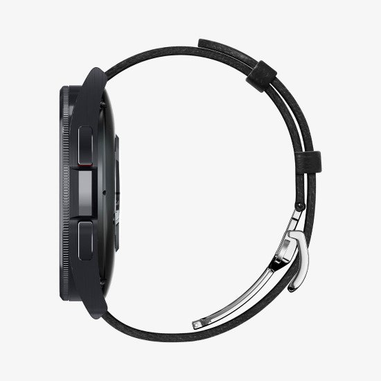 Spigen Enzo Bande Noir Cuir véritable