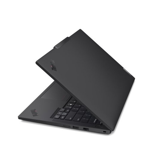 Lenovo ThinkPad T14 Intel Core Ultra 7 155U Ordinateur portable 35,6 cm (14") WUXGA 16 Go DDR5-SDRAM 512 Go SSD Wi-Fi 6E (802.11ax) Windows 11 Pro Noir