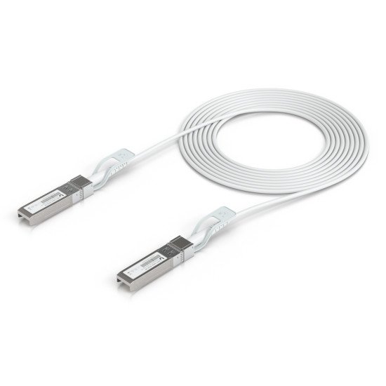 Ubiquiti UACC-Uplink-SFP28-3M câble InfiniBand et à fibres optiques Blanc