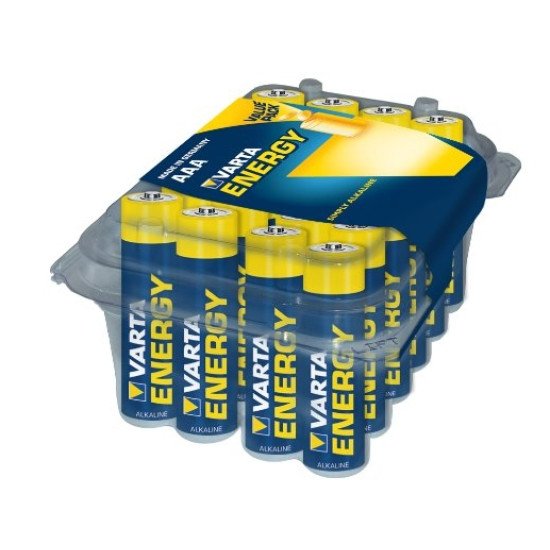 Varta Alkaline, AAA, 24 pack Batterie à usage unique Alcaline