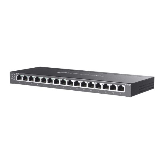 TP-Link Omada SG2016P commutateur réseau Géré L2/L2+ Gigabit Ethernet (10/100/1000) Connexion Ethernet POE Noir