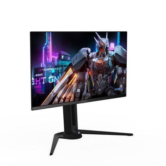 GIGABYTE AORUS Écran de jeu FO27Q2 OLED QHD 27" - 2560 x 1440, 240 Hz, 0,03 ms, KVM, 250 cd/m², FreeSync Premium Pro, DisplayHDR True Black 400, HDMI 2.1