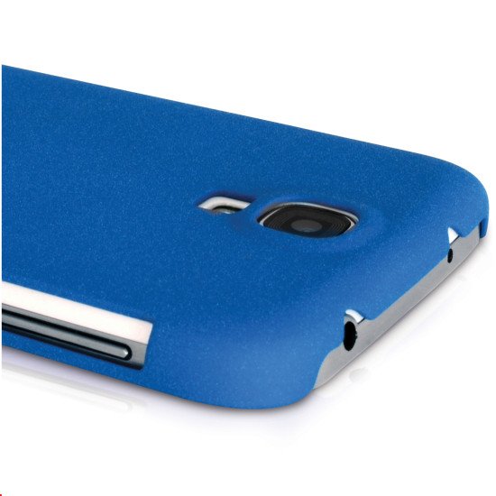 V7 Metro Anti-Slip Coque pour GALAXY S4 Bleu