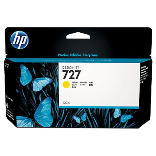 HP 727 130-ml Yellow / B3P21A Cartouche encre / Jaune