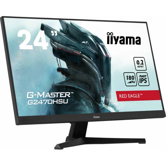 iiyama G-MASTER G2470HSU-B6 écran PC 60,5 cm (23.8") 1920 x 1080 pixels Full HD Noir