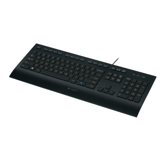 Logitech K280e Clavier USB Noir AZERTY FR