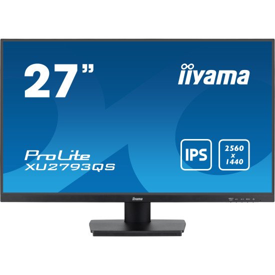 iiyama ProLite XU2793QS-B6 écran PC 54,6 cm (21.5") 2560 x 1440 pixels Full HD LED Noir