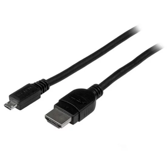 Câble MHL (micro-USB B mâle) vers HDMI, plat, par
