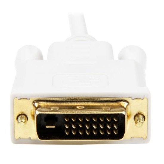 StarTech.com Adaptateur Mini DisplayPort vers DVI - Câble Mini DP / DVI-D 1080p / 1920x1200 - Blanc 91 cm