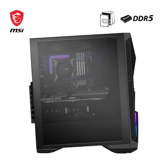 MSI MPG Infinite X2 14NUG7-460AT Intel® Core™ i7 i7-14700KF 32 Go DDR5-SDRAM 1 To SSD NVIDIA GeForce RTX 4080 SUPER Windows 11 Home Bureau PC Noir