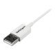 StarTech.com Câble Micro USB 2 m - A vers Micro B - Blanc