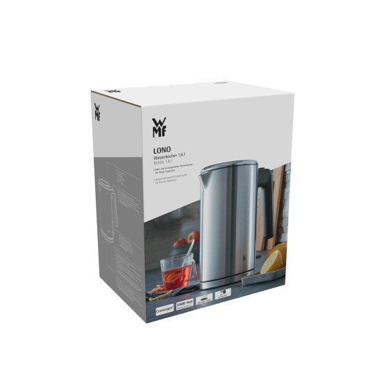 WMF Lono 04.1313.0011 bouilloire 1,6 L 2400 W Acier inoxydable