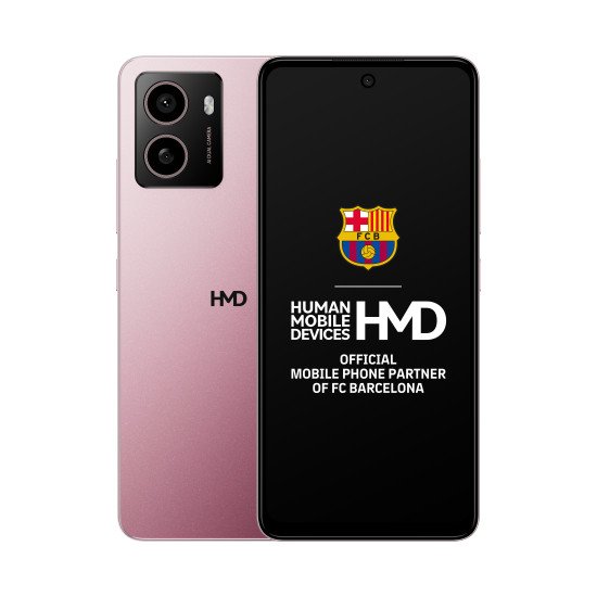 HMD Pulse 16,7 cm (6.56") Double SIM Android 14 4G USB Type-C 4 Go 64 Go 5000 mAh Rose