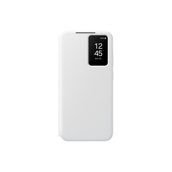 Samsung Coque Smart View avec porte-carte pour Galaxy S24 FE