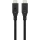 Goobay 74200 câble USB USB 3.2 Gen 1 (3.1 Gen 1) 1 m USB C Noir