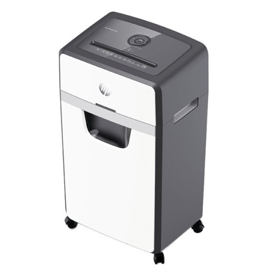 HP OneShred 24CC destructeur de papier Découpage en particules 65 dB 22 cm Blanc, Noir