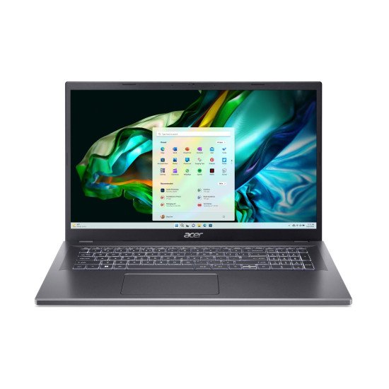 Acer Aspire 5 17 A517-58GM-56RD Intel® Core™ i5 i5-1335U Ordinateur portable 43,9 cm (17.3") Full HD 16 Go DDR4-SDRAM 512 Go SSD NVIDIA GeForce RTX 2050 Wi-Fi 6E (802.11ax) Windows 11 Pro Gris