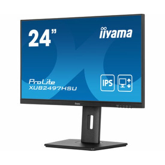 iiyama ProLite XUB2497HSU-B1 écran PC 61 cm (24") 1920 x 1080 pixels Full HD LED Noir