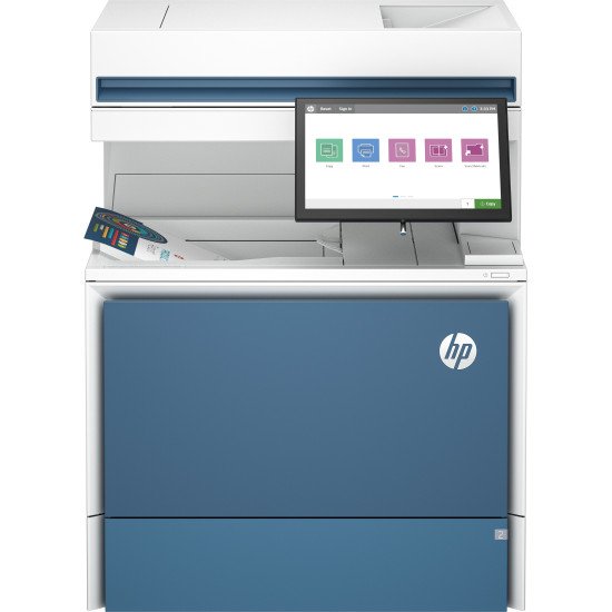 HP Color LaserJet Enterprise Flow LaserJet Enterprise 6800zf Multifunction Couleur Imprimante, Ethernet uniquement; Copieur, Scanner