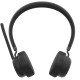 Lenovo 4XD1Q30302 écouteur/casque Sans fil Arceau Appels/Musique Bluetooth Noir