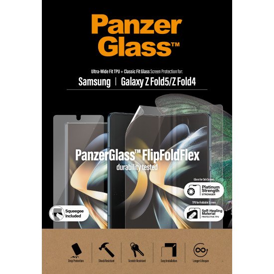 PanzerGlass Samsung Galaxy Z New Fold3 Case Friendly Protection d'écran transparent 1 pièce(s)