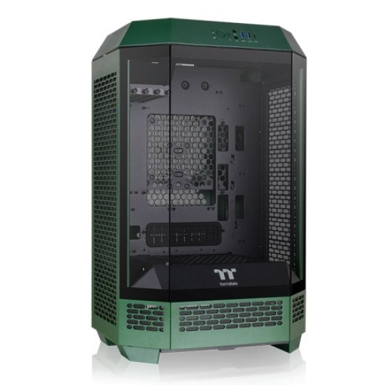 Thermaltake 300 Racing Green Micro Tower Vert