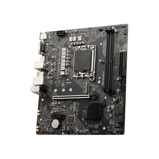 MSI PRO H610M-G carte mère Intel H610 LGA 1700 micro ATX