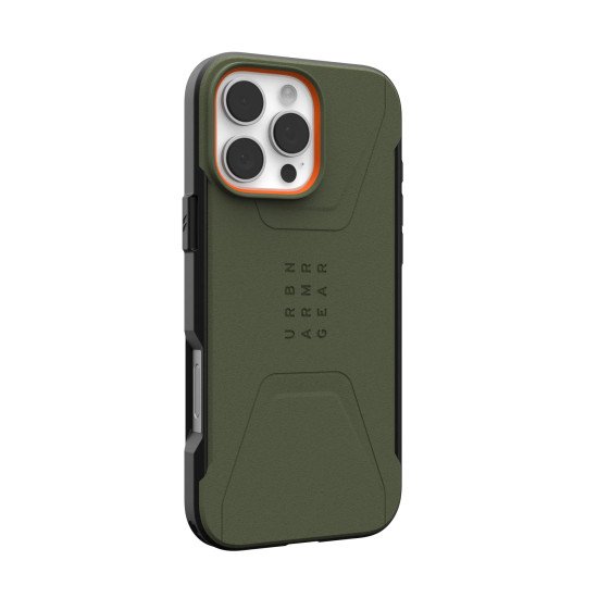 Urban Armor Gear Civilian coque de protection pour téléphones portables 16 cm (6.3") Housse Olive