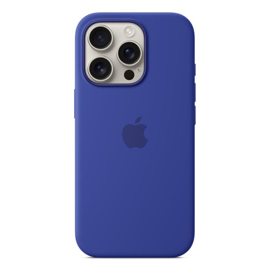 Apple Coque en silicone avec MagSafe pour iPhone 16 Pro - Outremer