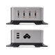 StarTech.com Chargeur USB-C Multi-Appareils à 4 Ports, 240 W au Total, Port Unique 140 W EPR, PD 3.1, Ports de Verrouillage à Vis, Salles de Réunion, Support Inclus pour le Montage en Surface