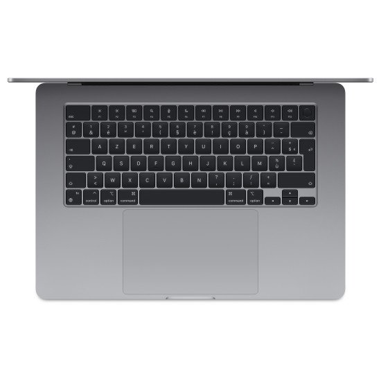 Apple MacBook Air Ordinateur portable 38,9 cm (15.3") Apple M M3 8 Go 512 Go SSD Wi-Fi 6E (802.11ax) macOS Sonoma Gris