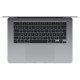 Apple MacBook Air Ordinateur portable 38,9 cm (15.3") Apple M M3 8 Go 512 Go SSD Wi-Fi 6E (802.11ax) macOS Sonoma Gris